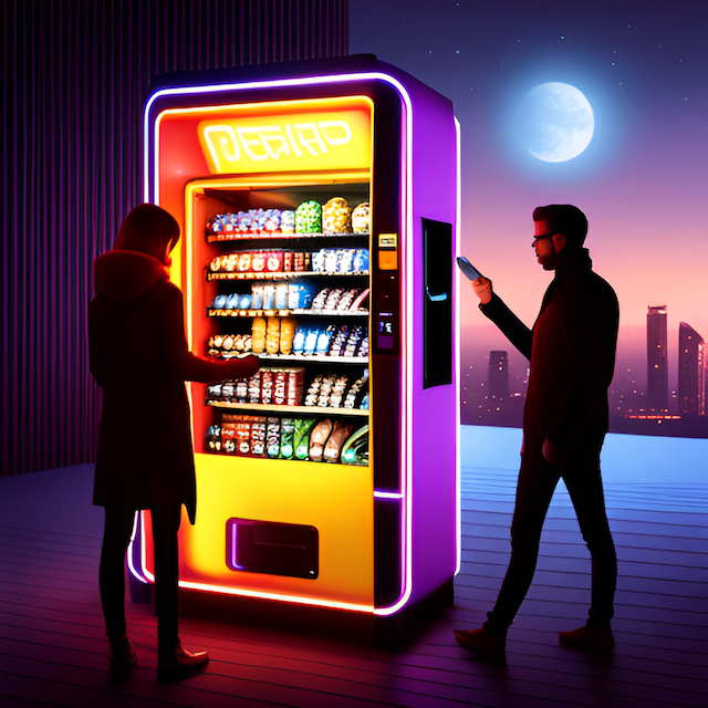 IoT technology can revolutionize the vending machine